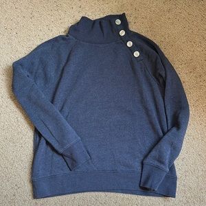 J.Crew button sweatshirt